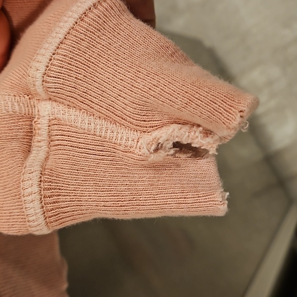 💕THE GREAT The College Sweatshirt Varsity with Jaguar Graphic Washed Pink 0 XS - Picture 11 of 14